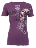 ARCHAIC Women's Short Sleeve WAGER V-neck T-Shirt ^