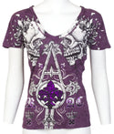 Archaic by Affliction Women's T-shirt Tall Tale ^