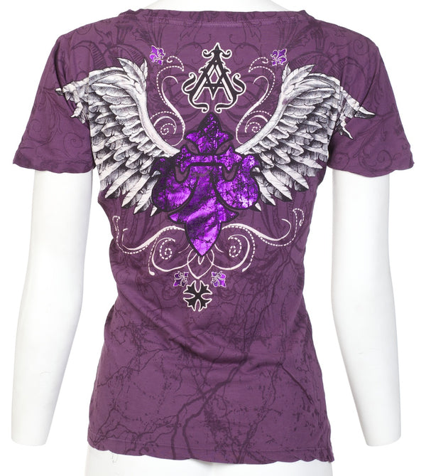 Archaic by Affliction Women's T-shirt Tall Tale ^