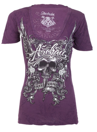 Rebel Saint by Affliction Women's T-shirt Grace ^