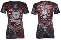 Archaic by Affliction Women's T-shirt Queen Lady ^