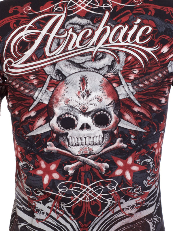 Archaic by Affliction Women's T-shirt Queen Lady ^