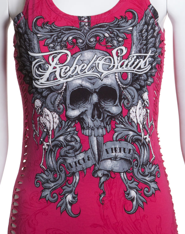 Rebel Saint by Affliction Women's T-shirt Grace