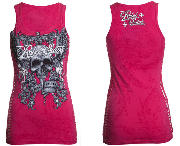 Rebel Saint by Affliction Women's T-shirt Grace