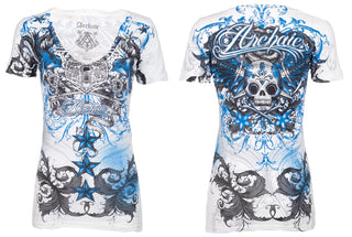Archaic by Affliction Women's T-shirt Queen Lady