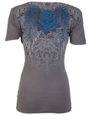 Archaic by Affliction Women's T-shirt Heartache  ^