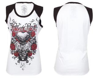 Rebel Saint by Affliction Women's T-shirt Wild Lover