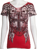 Archaic by Affliction Women's T-shirt Criterion  ^