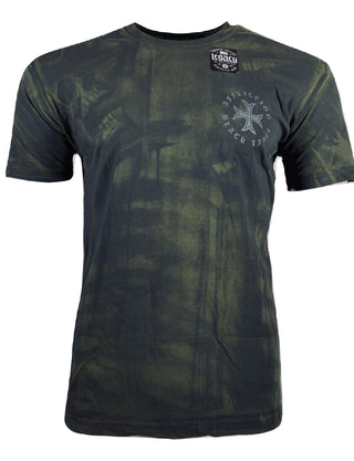 AFFLICTION Men's T-Shirt S/S TORMENT TEE Premium Black Label Biker MMA