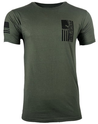 HOWITZER Clothing Men's T-Shirt S/S PROUD ARMS Black Label