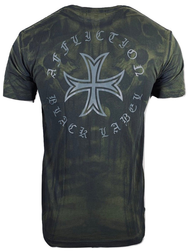 AFFLICTION Men's T-Shirt S/S TORMENT TEE Premium Black Label Biker MMA
