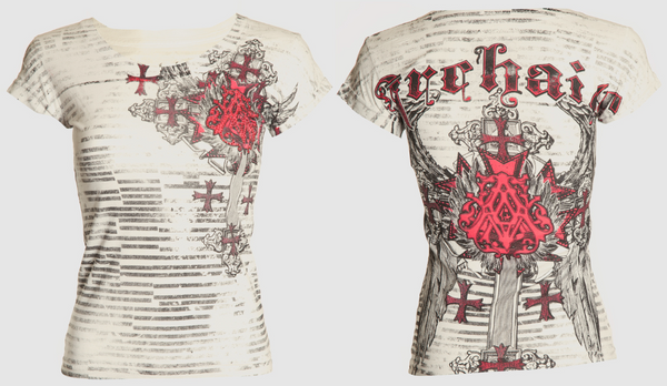 Archaic by Affliction Women's T-shirt Verwood  ^