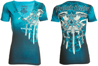 Archaic by Affliction Women's T-shirt Daventry  ^