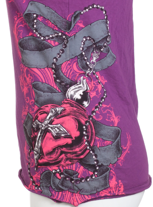 Archaic by Affliction Women's T-shirt Happy Spirit   ^