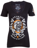 Archaic  by Affliction Women's T-shirt Hot Piston  ^