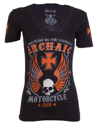 Archaic by Affliction Women's T-shirt Killer Rebel