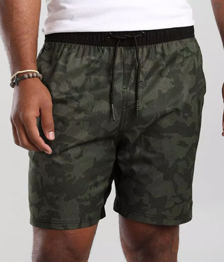 Howitzer Style Men's Board-shorts WARFARE WALK SHORT Military Grunt Camo