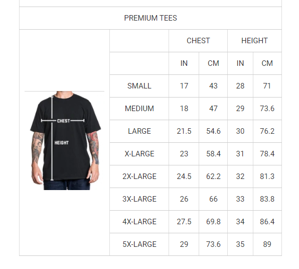 Sullen Men's T-shirt SWARBRICK ELECTRIC Tattoos Urban Design Skull Premium