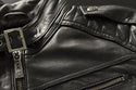 AFFLICTION Leather BLACKTAIL WOMEN'S JACKET Black