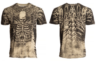 XTREME COUTURE by AFFLICTION IVORY BONES Men's T-Shirt