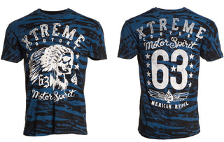 XTREME COUTURE by AFFLICTION Men's T-Shirt REBELLIOUS SPIRIT Biker MMA