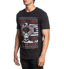 AFFLICTION Men's T-Shirt S/S IRON EAGLE Tee Black Label Biker