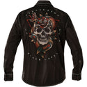 AFFLICTION COBRA Men's Button Down Shirt