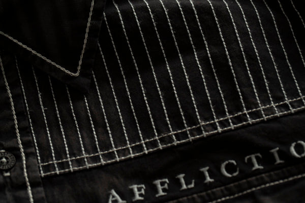 AFFLICTION COBRA Men's Button Down Shirt