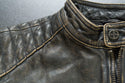 AFFLICTION Leather GHOST RIDER JACKET Black