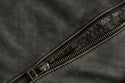 AFFLICTION Leather BLACK MOON RIDERS JACKET Grey