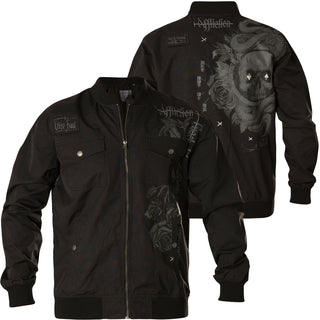 AFFLICTION MANIFEST BOMBER MEN'S JACKET Black