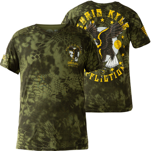 AFFLICTION Men's T-Shirt S/S CK OPERATOR  Premium Black Label Biker