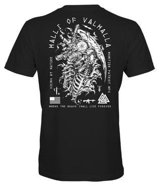 Howitzer Style Men's T-Shirt VIKING NATURE Military Grunt MFG