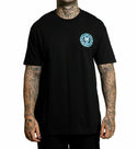 Sullen Men's T-shirt VOLTAGE Electric Neon Skull Tattoos Urban Skull Premium Quality