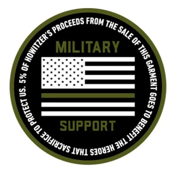 Howitzer Style Men's T-Shirt FREEDOM LASTS Military Grunt MFG