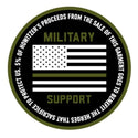 Howitzer Style Men's T-Shirt DEFEND FLAG Military Grunt MFG *