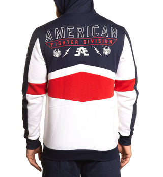 AMERICAN FIGHTER MENS ALCOTT L/S ZIP HOOD