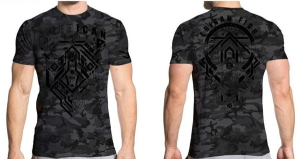 AMERICAN FIGHTER Men's T-Shirt S/S IRVINE TEE Athletic MMA