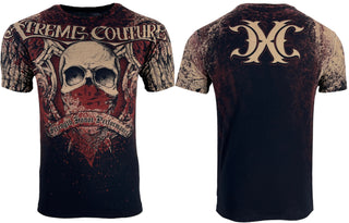 Xtreme Couture by Affliction Men's T-Shirt ORTHODOX Skull Biker