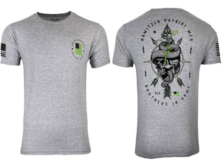 Howitzer Style Men's T-Shirt SPIRIT OF VALOR Military Grunt MFG