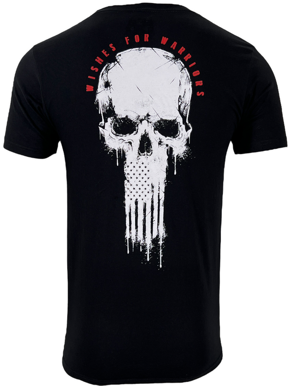 Howitzer Style Men's T-Shirt WISHES SKULL Military Grunt MFG