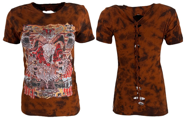 Affliction Women's T-Shirt Saint Second  ^