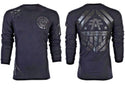 American Fighter Men's Long Sleeve Shirt AVERETT Black