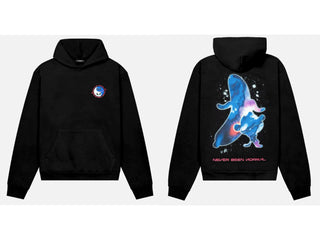 Bananas Monkey Men's Hoodie Black Hole Ac family Heavyweight