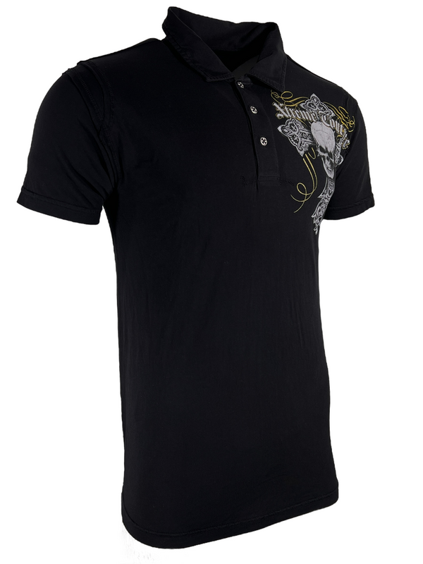Xtreme Couture Men's Polo Shirt Heritage Black