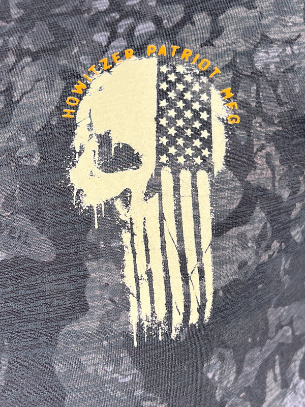 Howitzer Style Men's T-Shirt Alpha Patriot Military Grunt MFG