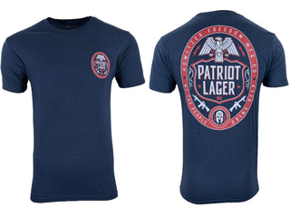 Howitzer Style Men's T-Shirt PATRIOT LAGER Military Grunt MFG