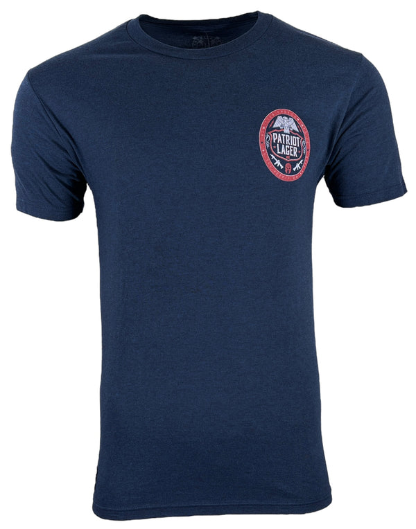 Howitzer Style Men's T-Shirt PATRIOT LAGER Military Grunt MFG