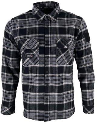 Howitzer Style Men's Button Down Flannel MARKSMAN Military Grunt MFG