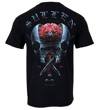Sullen Men's T-shirt MINDS EYE Tattoos Urban Design Skull Premium Quality